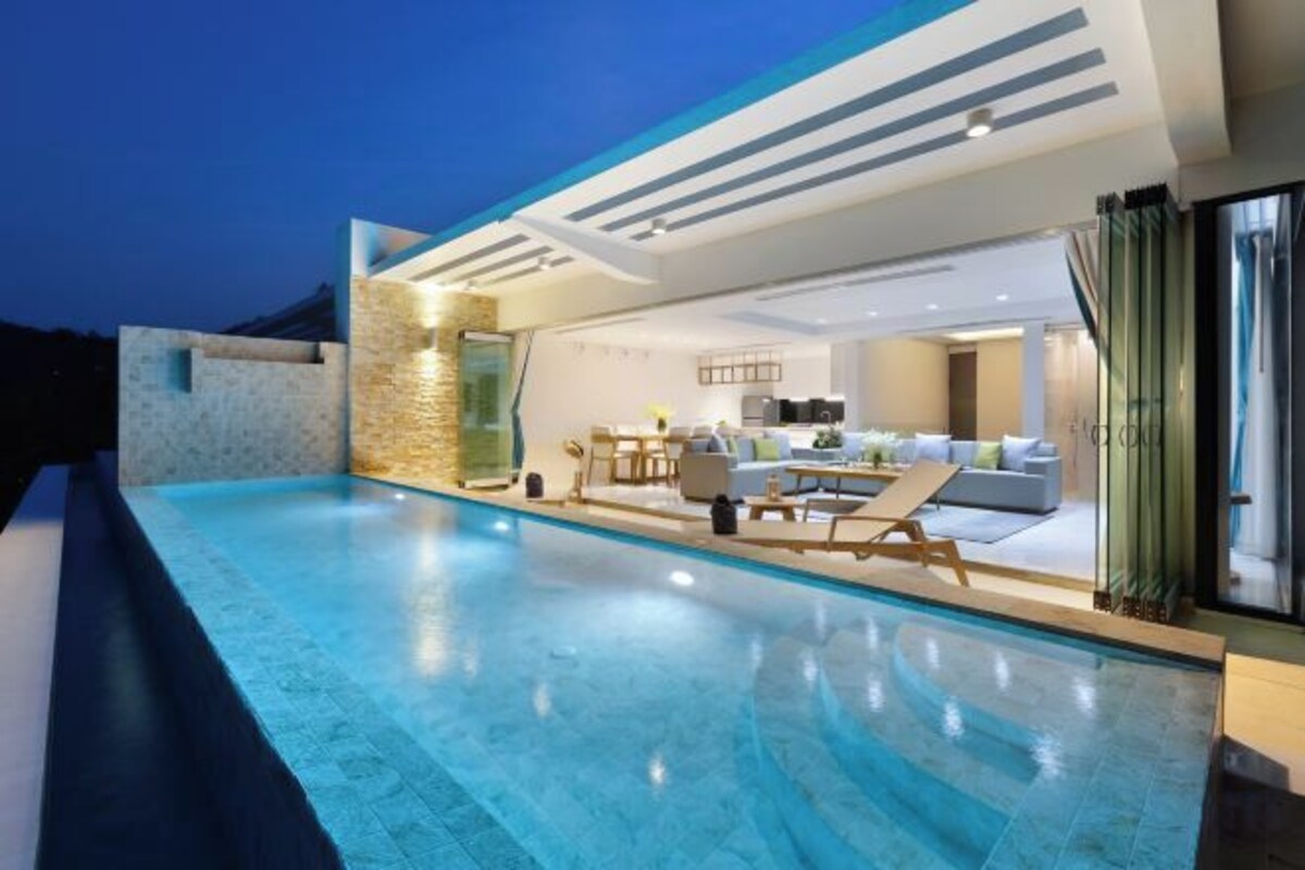 Duplex 2 Bedroom&1 Kid Room Pool Villa With Sea View