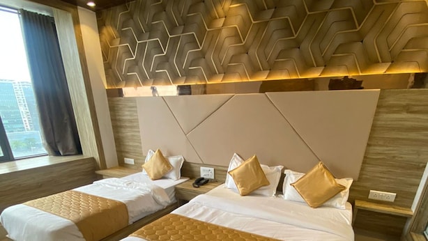 Deluxe Triple Room | View from room - HOTEL BKC CROWN - NEAR TRADE CENTRE (Mumbai)