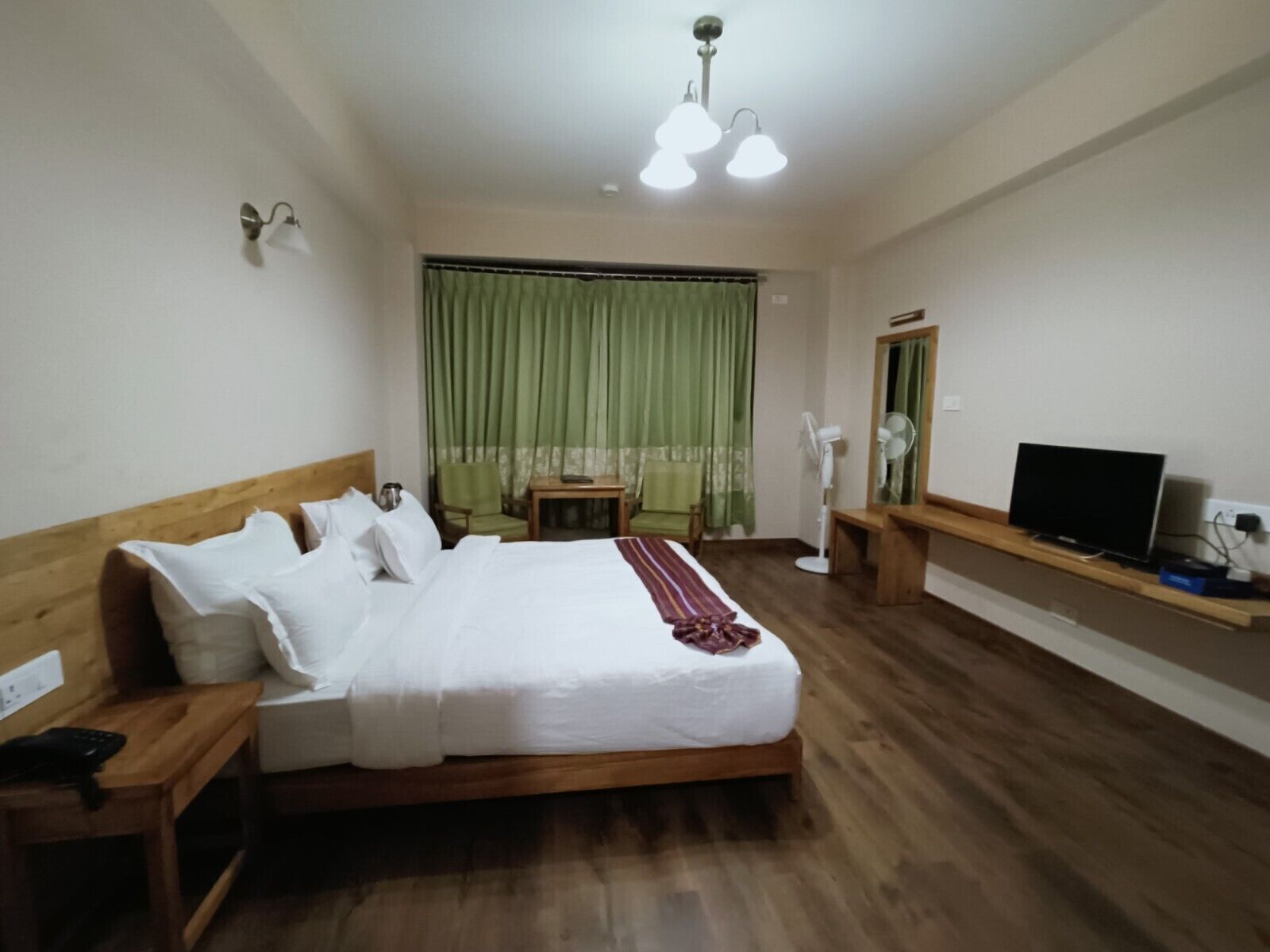 Individually furnished, desk, bed sheets