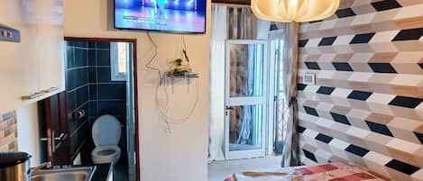 1 Schlafzimmer, kostenloses WLAN, BettwÀsche