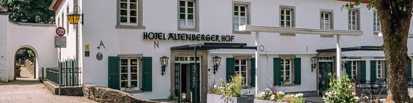 Fassade der Unterkunft