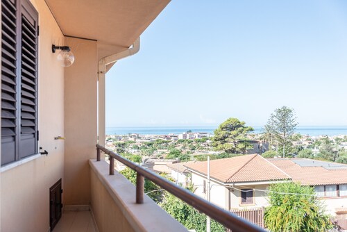 Appartamento Le Primule, haustierfreundlich, mit Meerblick und Balkon