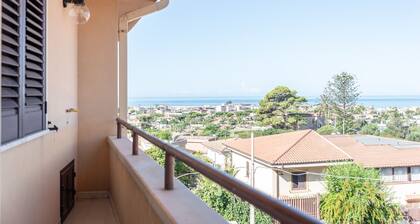 Appartamento Le Primule, haustierfreundlich, mit Meerblick und Balkon