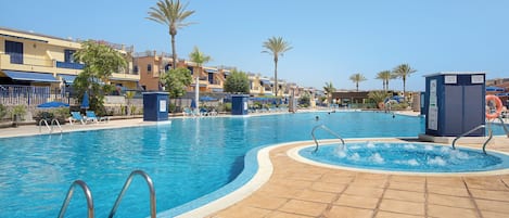 Uppvärmd pool
