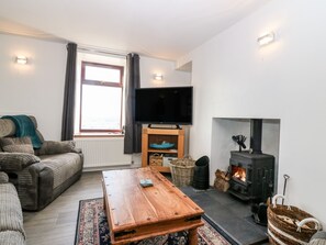 Fireplace - Dolphin Cottage (Banff)