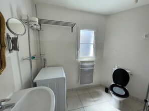 Dusch och toalettpapper