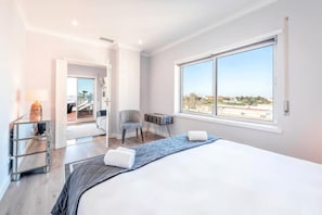 1 bedroom, travel crib, WiFi, bed sheets