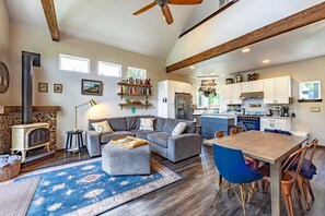 Ferienhaus, 2 Schlafzimmer | Wohnzimmer