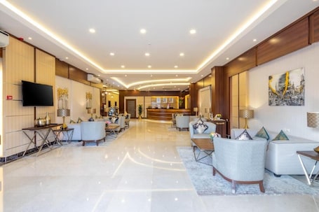 Check-in/check-out kiosk. Boudl Wadi Al Dawasir