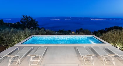 Villa Marmoris - Private paradise, 250m above sea level with most unique view