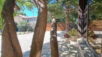Vue sur le jardin