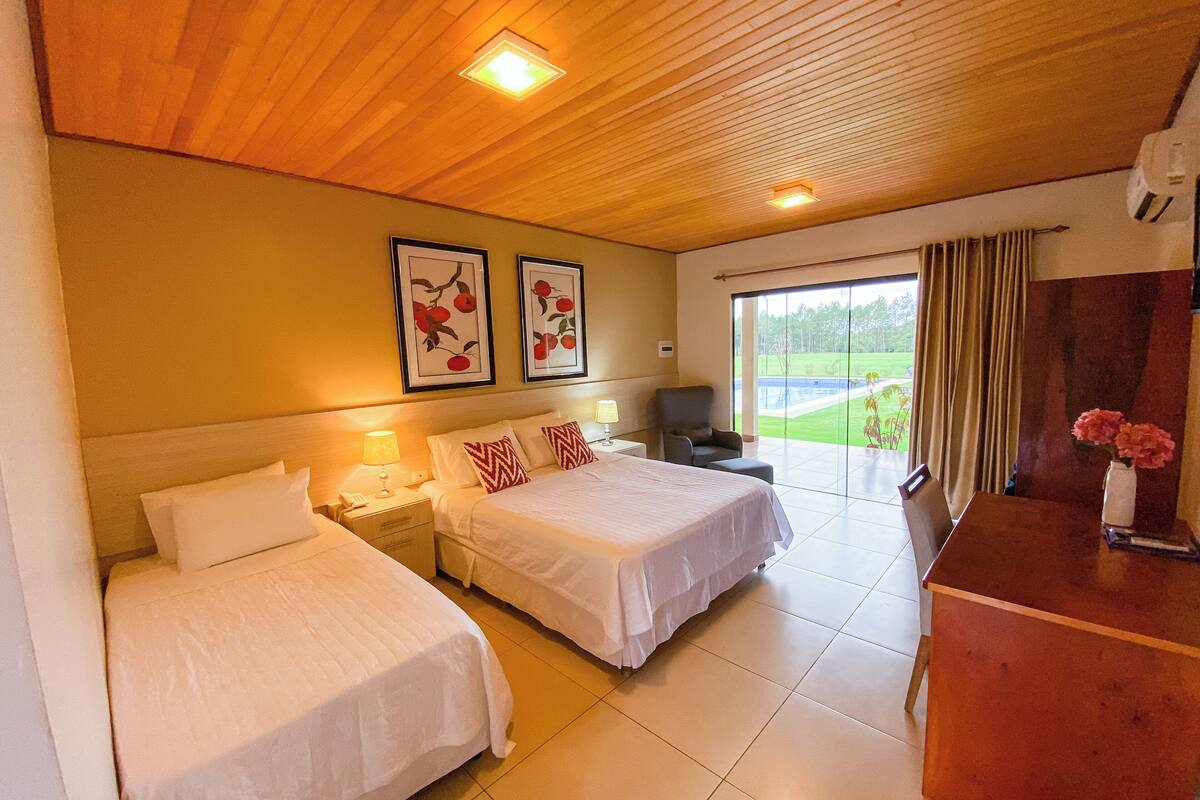 Triple Superior | Premium bedding, down comforters, pillowtop beds, minibar