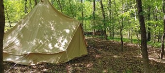 Tiny home camping site