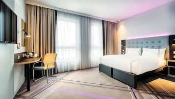 Standard Double Room | Blackout drapes, soundproofing, iron/ironing board, bed sheets