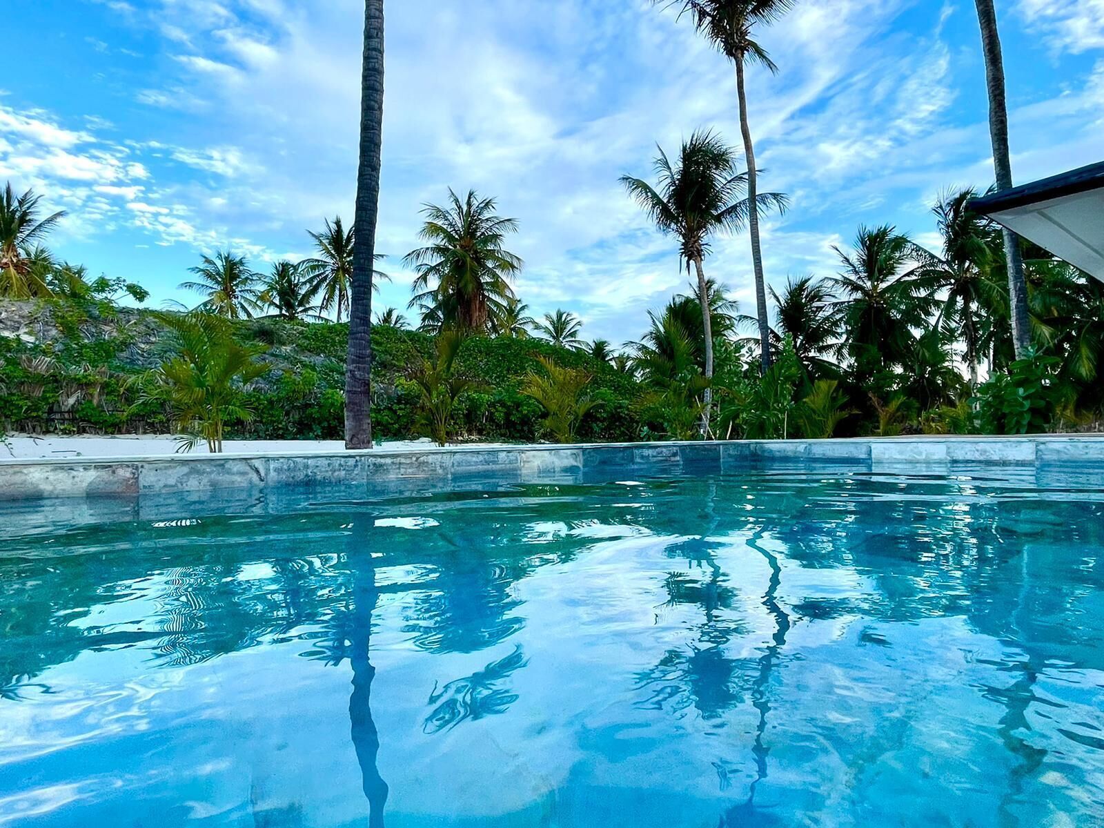 Alberca al aire libre 