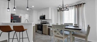 Friendly priced two-bedroom, two-bathroom apartment. Long-term stays accepted