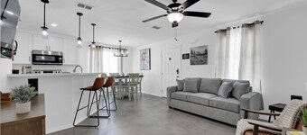 Friendly priced two-bedroom, two-bathroom apartment. Long-term stays accepted