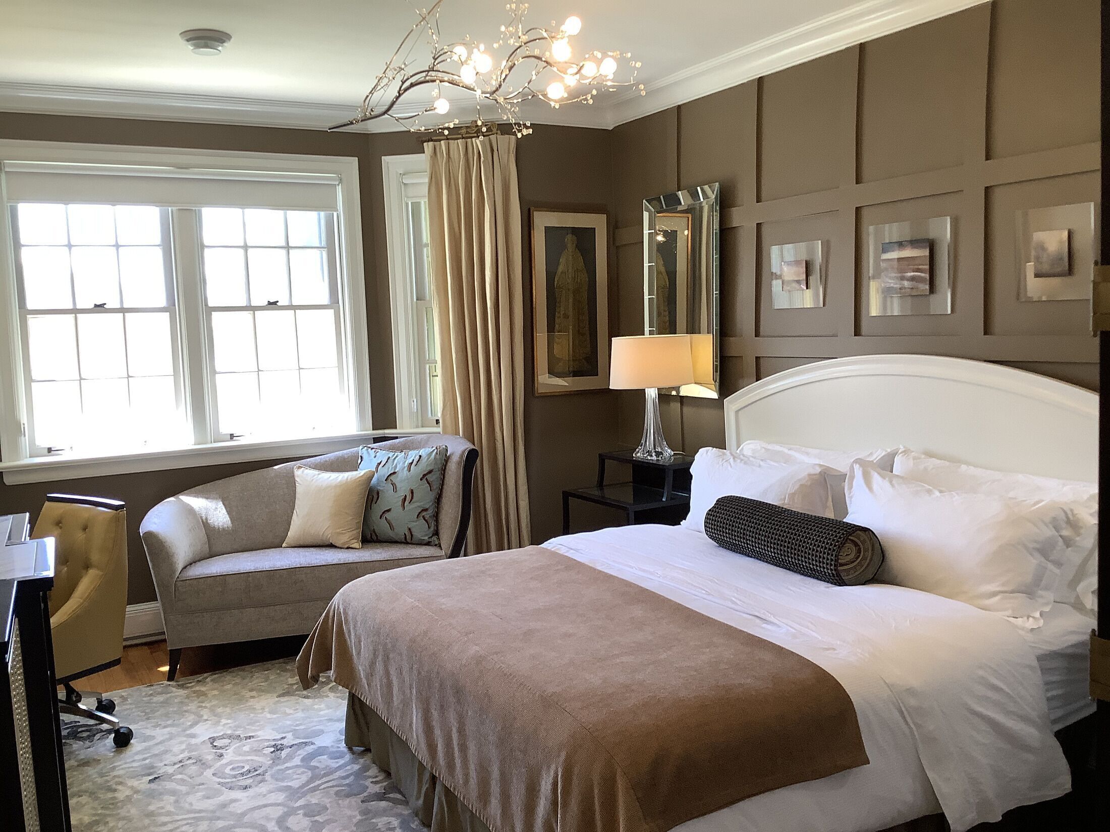 Frette Italian sheets, premium bedding, down comforters
