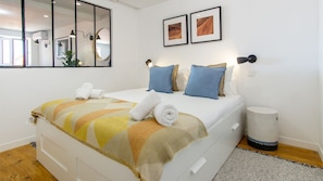 1 bedroom, iron/ironing board, free WiFi, bed sheets