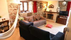 TV - Casa das Lages - Three Bedroom House, Sleeps 7 (Viariz)