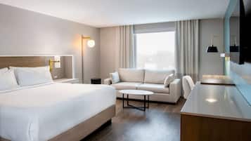 Suite, 1 King Bed, Non Smoking | 1 bedroom, in-room safe, desk, free WiFi