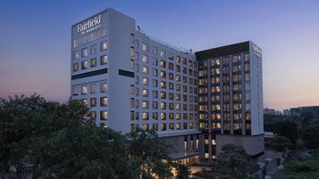 Front of property – evening/night