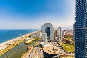 View from room - ORBI CITY Hotel Sea View (Batumi)