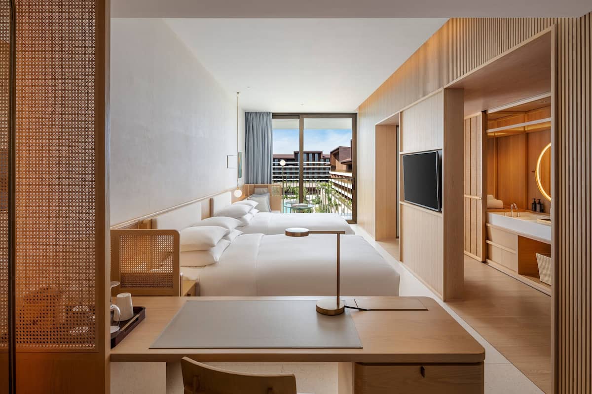 Down comforters, minibar, in-room safe, individually decorated