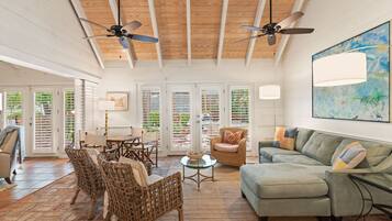 TV connectée, cheminée