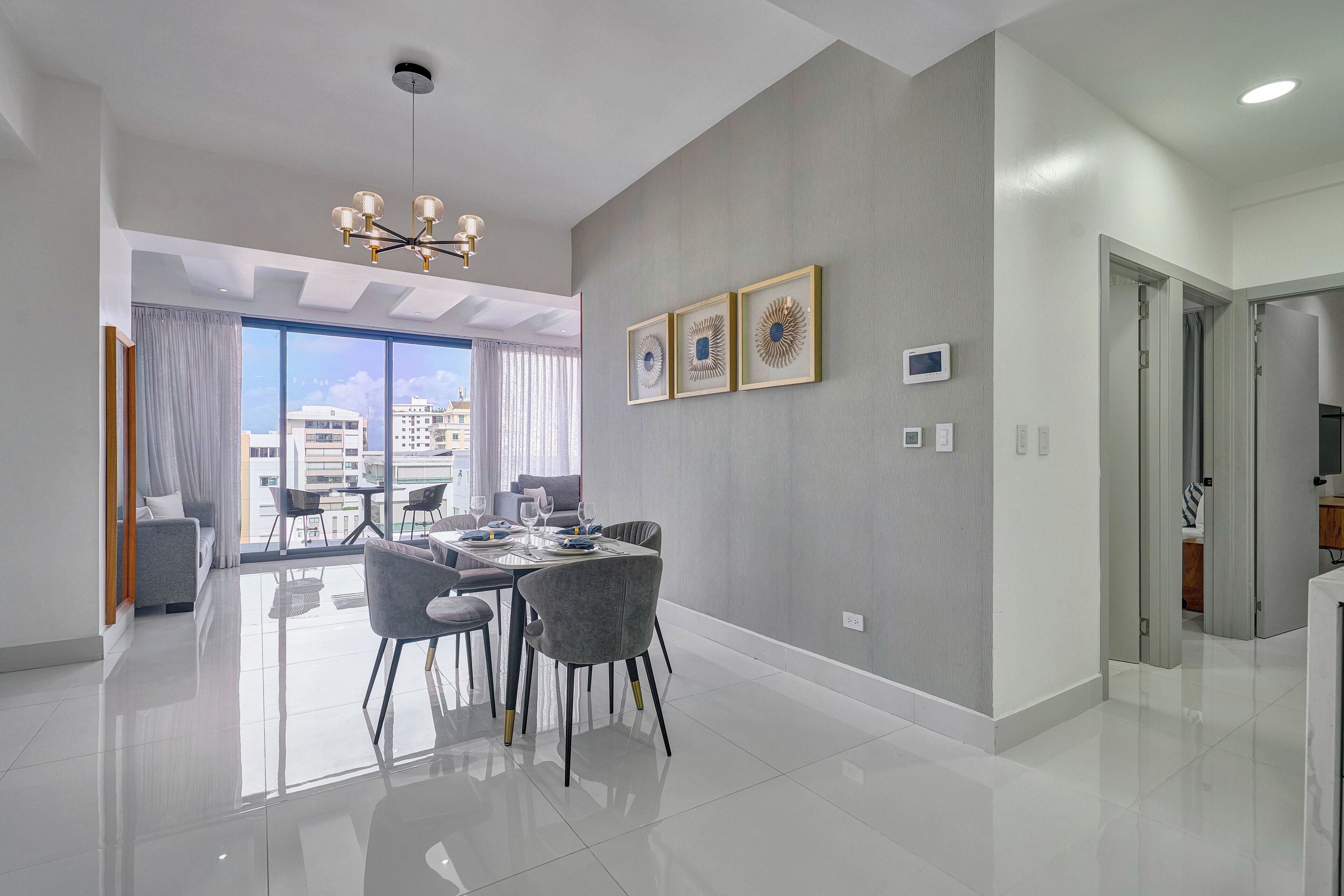 Executive Room, 2 Bedrooms, Non Smoking, City View | Living area | 43-inch Smart TV with digital channels, TV, Netflix