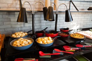 Petit-déjeuner buffet compris tous les jours