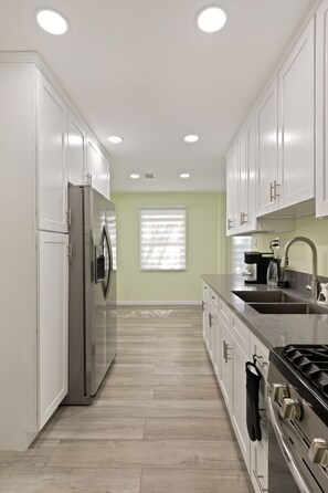 House, Multiple Beds, Pool Access, Mountain View | Private kitchen - Hot Springs Hideaway (Desert Hot Springs)