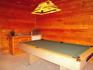 Games room - Countryside in Country Pines (Sevierville)