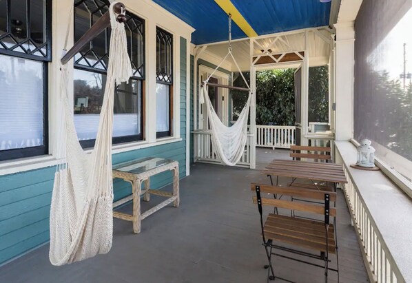 Restauration en plein air