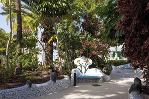 Overnattingsstedets uteområder