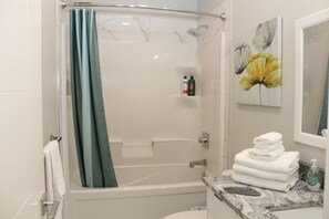 Bathroom - Quiet Luxury 3BR Suite in Windermere Near Henday, Amenities-Long Stays Welcome! (Edmonton)
