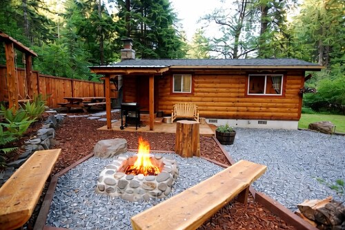 The Knotty Shack - Cabin Near Mount Rainier with Hot Tub!