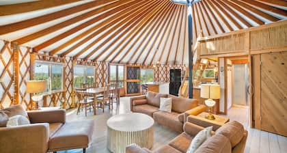 Magical Yurt in the Forest - 4 seasons of fun!