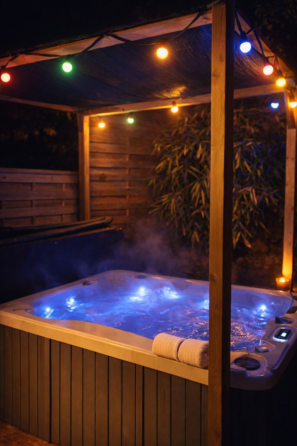 Bain à remous extérieur