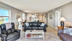 Condo, 2 Single Beds (Blind Pass Lagoon Unit 404 Boat Frien) | Living room - Blind Pass Lagoon Unit 404 Boat Friendly, Pool, Close to it All! (Treasure Island)