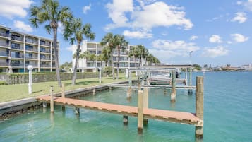 Condo, 2 Single Beds (Blind Pass Lagoon Unit 404 Boat Frien) | Pool | A heated pool
