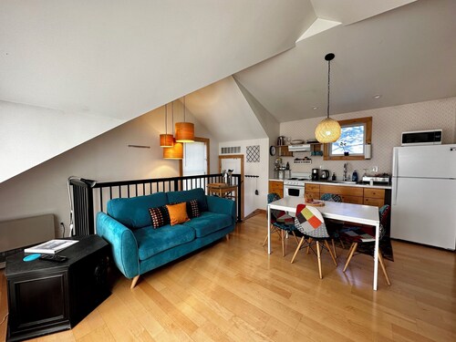 Adorable newly built 1-bedroom guesthouse with Sauna