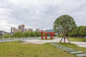 Property grounds - Music & Stories Youth Hostel (Libo)