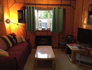 Living area - EVL 2 BR Cozy APT w/ Retro Cabin feel on 7 acres (Ellicottville)