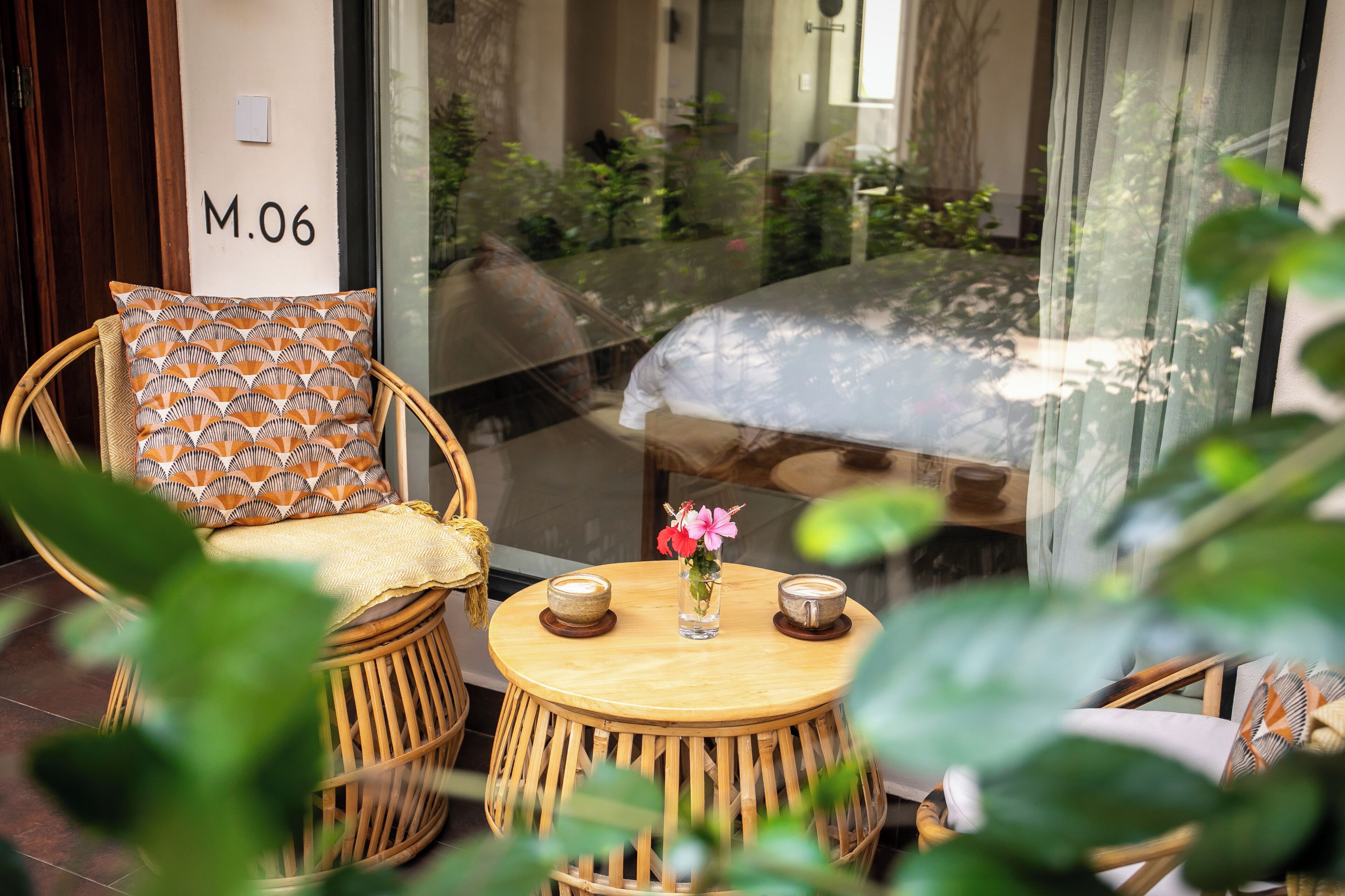 高級雙人房 | 露台/庭院