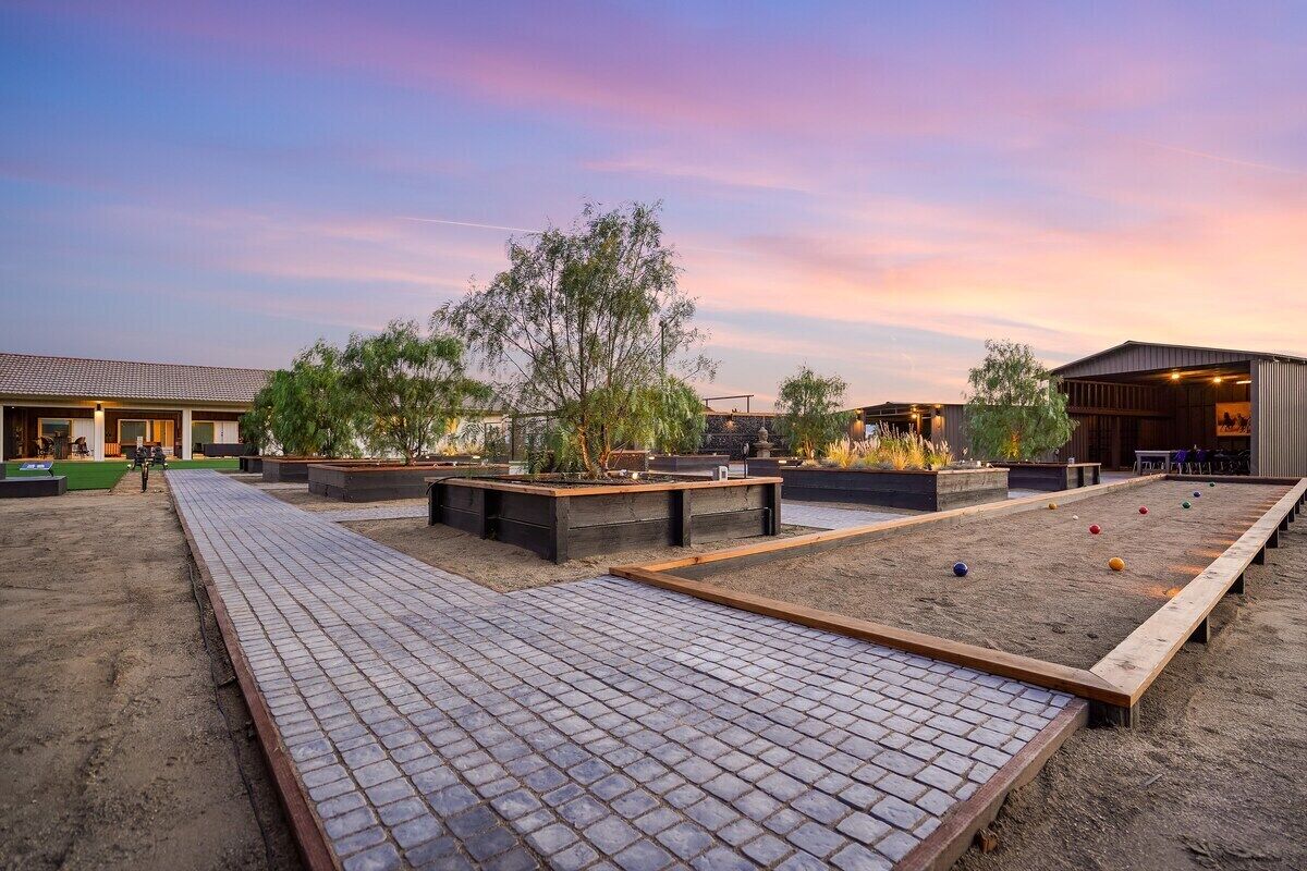 Enceinte de l’hébergement