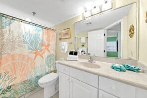 Combinazione doccia/vasca, asciugamani