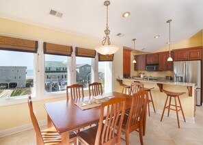 Dining - Hobbs Realty - “Devils Rest” | Island Escape w/ Stunning Views – Dog Friendly (Holden Beach)