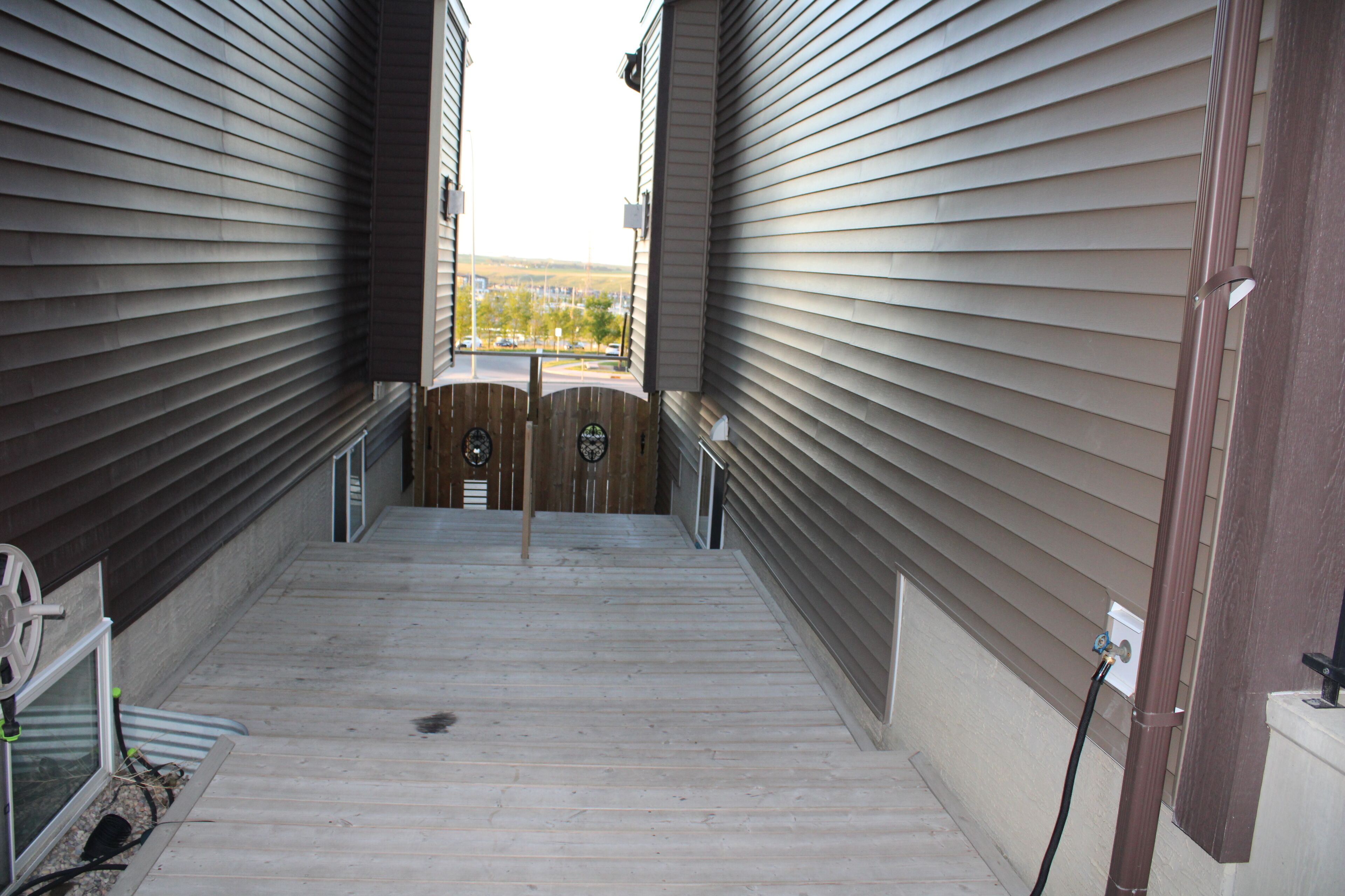 Enceinte de l’hébergement