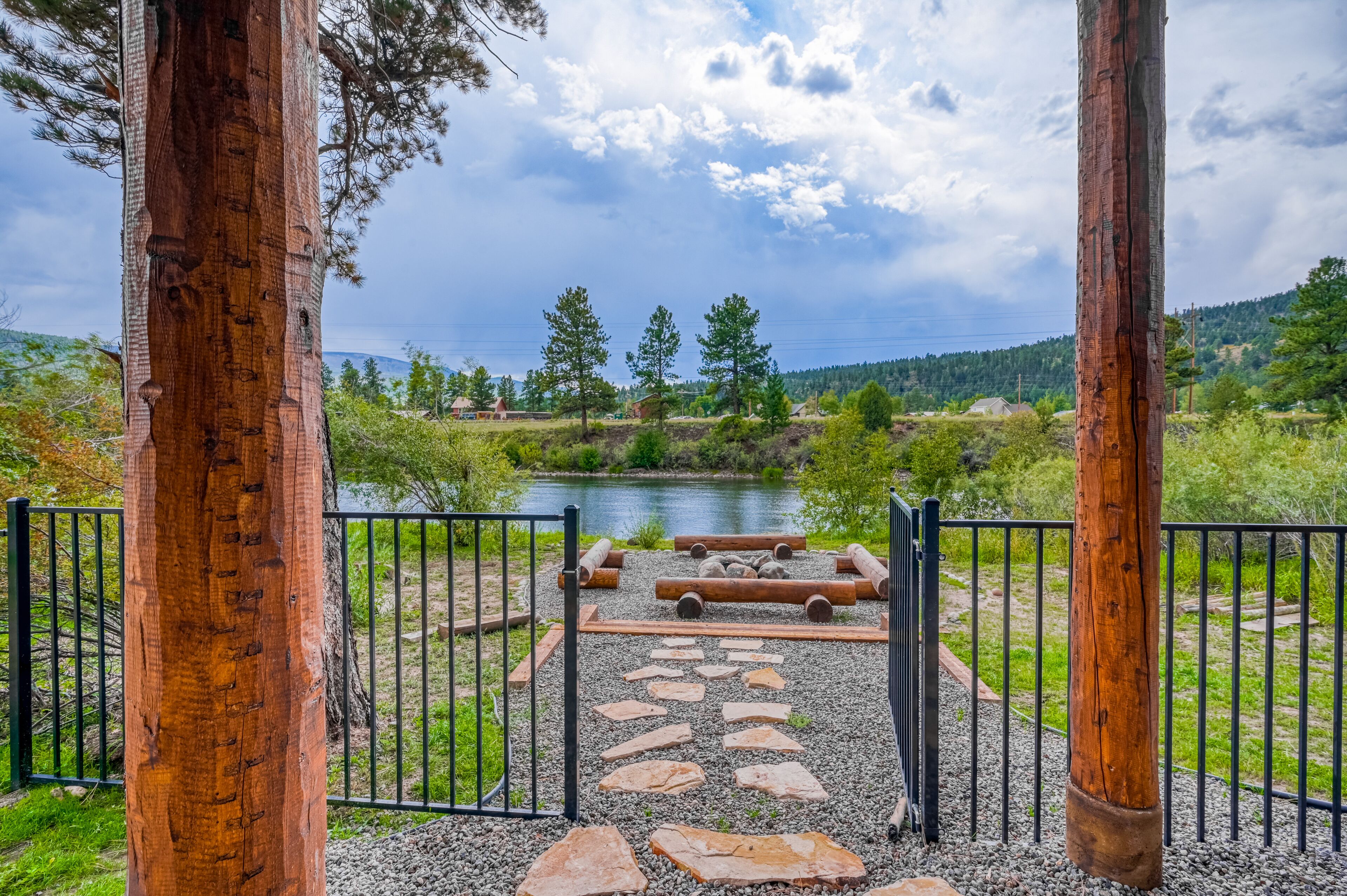 Enceinte de l’hébergement